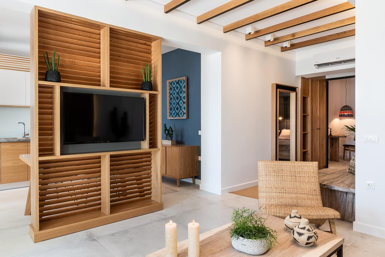 Blue Island Luxury Apartment Kato Daratso Dış mekan fotoğraf