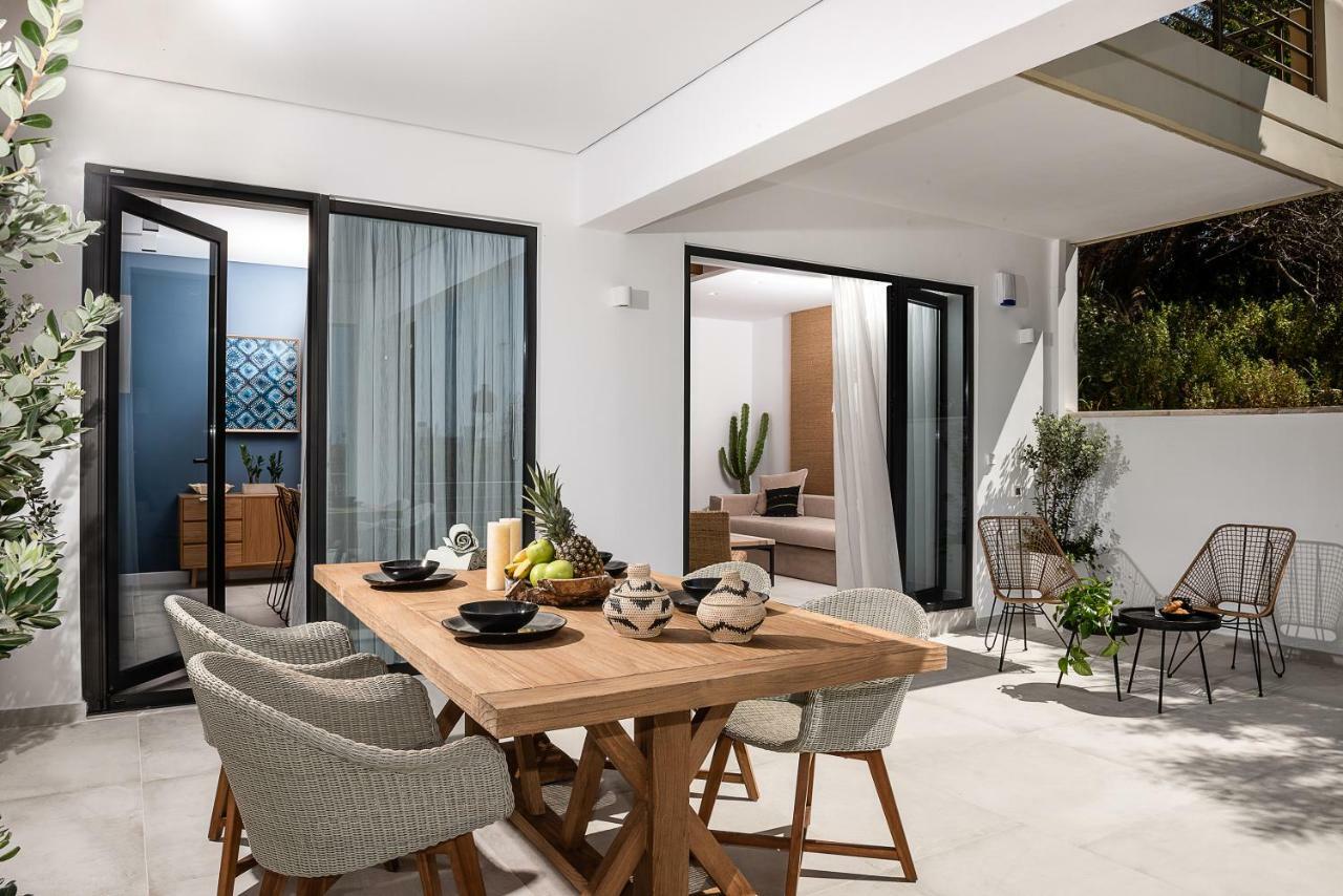Blue Island Luxury Apartment Kato Daratso Dış mekan fotoğraf