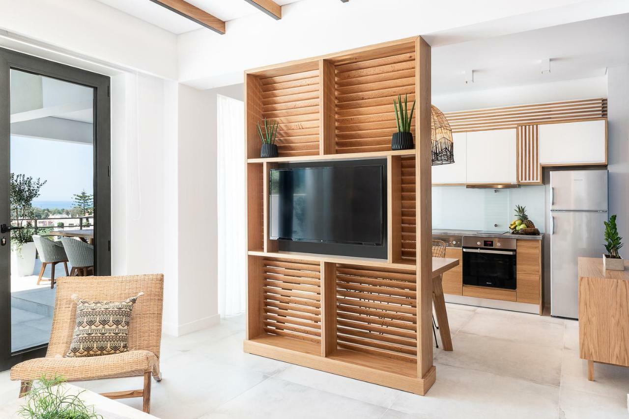 Blue Island Luxury Apartment Kato Daratso Dış mekan fotoğraf