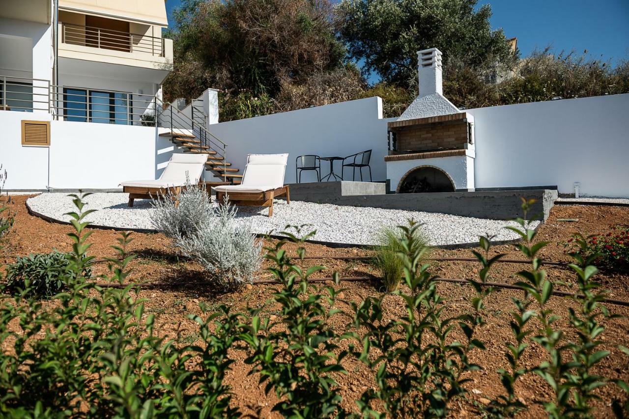 Blue Island Luxury Apartment Kato Daratso Dış mekan fotoğraf
